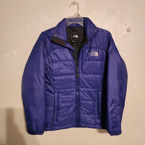 The North Face Light Puffer Purple Jacket Full Zip Womens Size XS - Picture 1 of 11